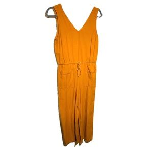 Rust Orange Sleeveless Old Navy Jumpsuit Women size Small